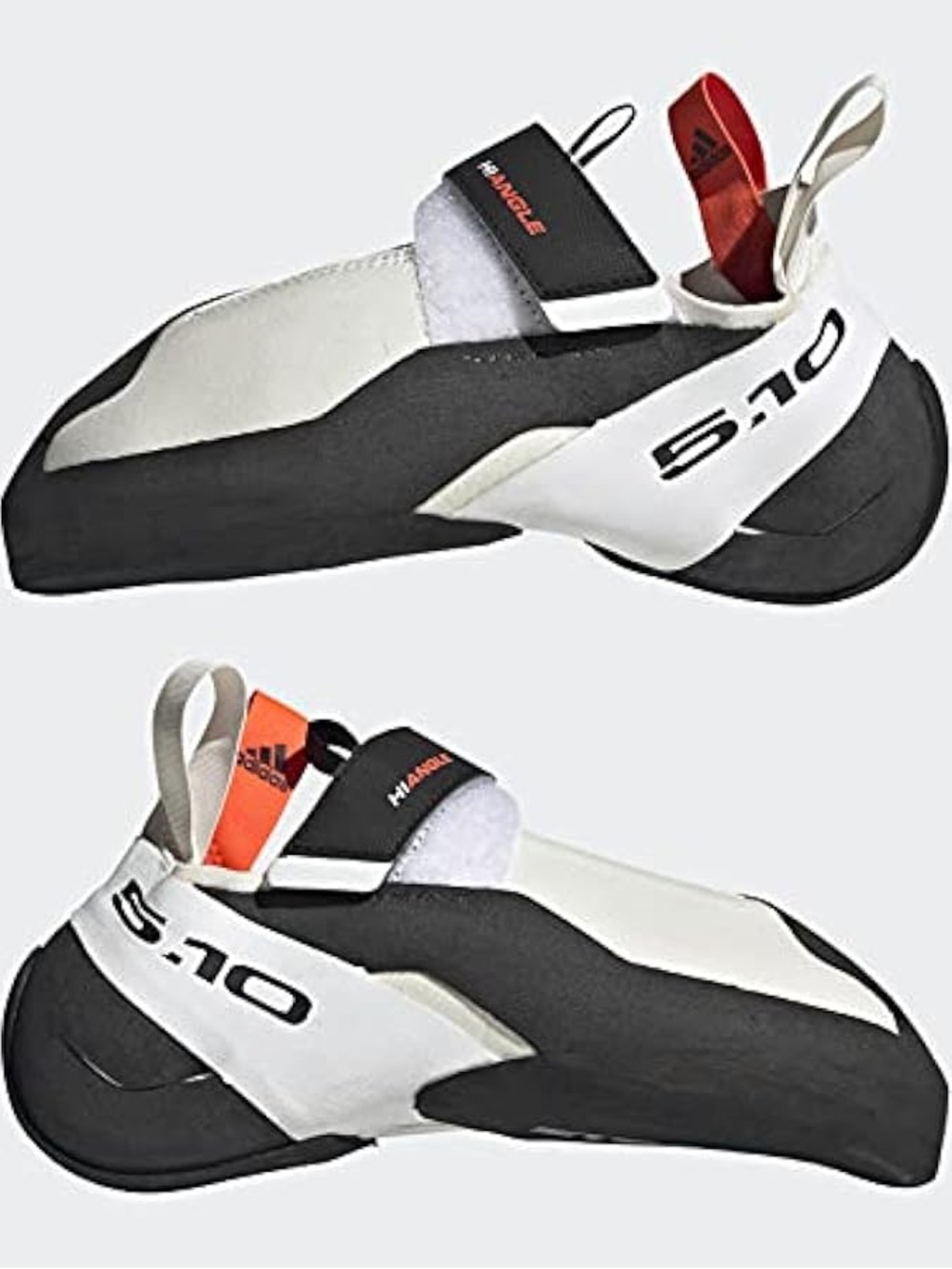 Adidas Five Ten Hiangle Climbing Shoes in White, Black,Orange Women’s Size - 10